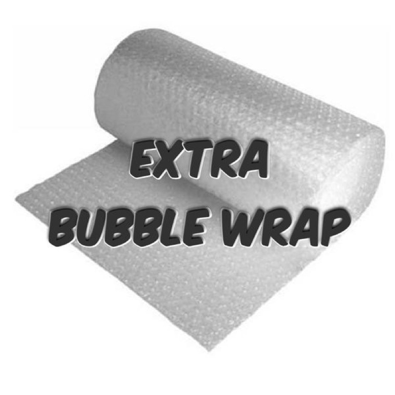 

Extra Bubblewrap untuk Packing