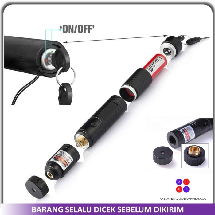 Green Laser Pointer Jarak Jauh Laser Presentasi Senter laser Hijau