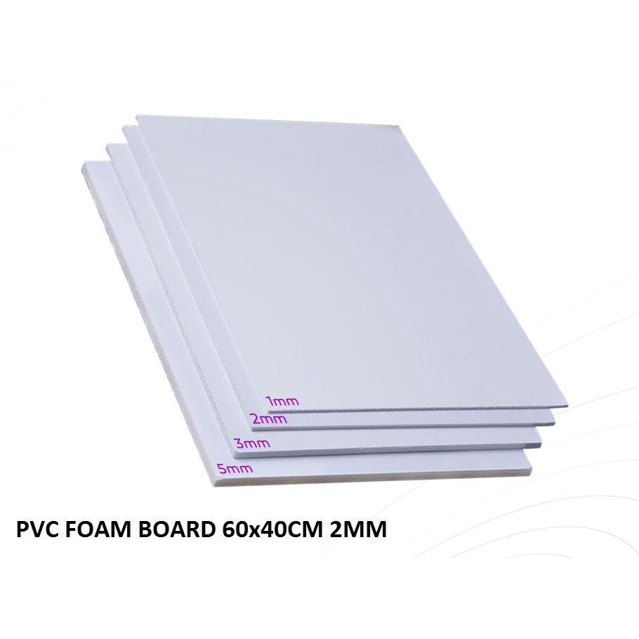 

PVC foam board 60x40CM 2mm