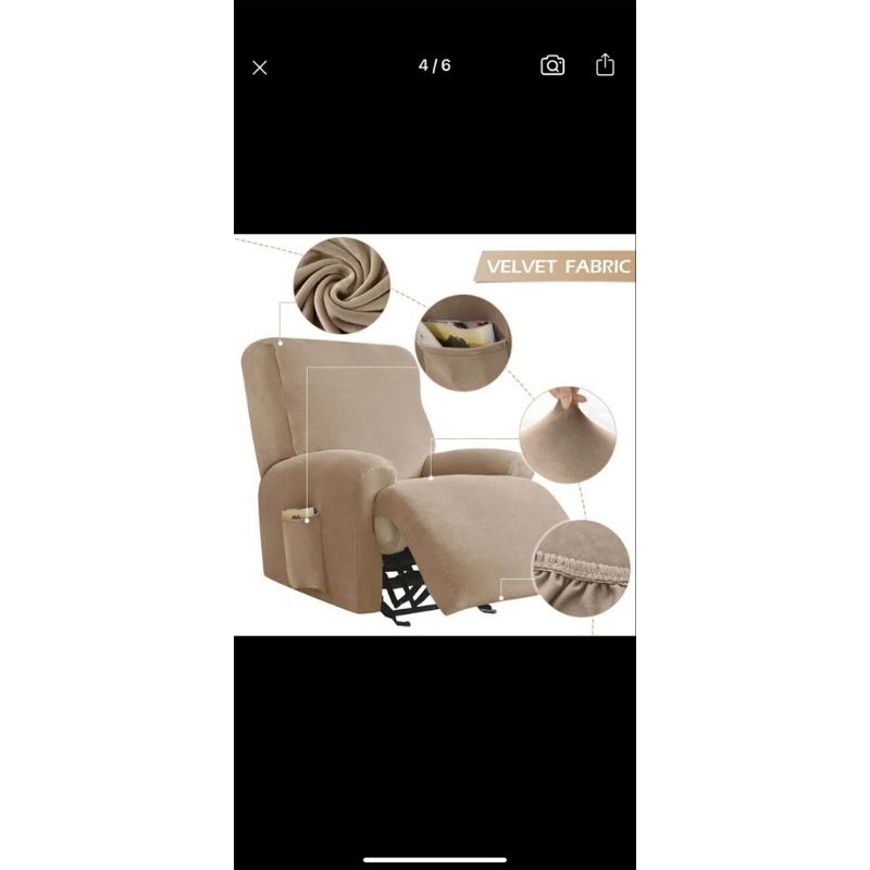 Sarung sofa RECLINER / Cover sofa RECLINER 1 2 3 seater