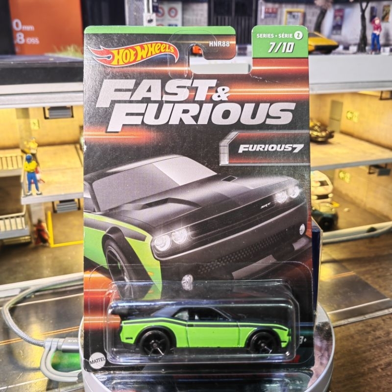 Hotwheels Fast and Furious Dodge Challenger Drift Car wave 2