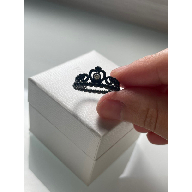 Original Pandora My Princess Stackable Ring with Cubic Zirconia Second