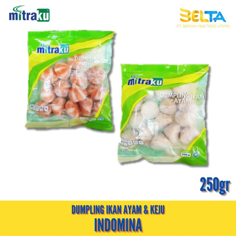 

Mitraku Dumpling Ayam dan Dumpling Keju 250g Frozen Food Bogor Murah Alternatife Cedea