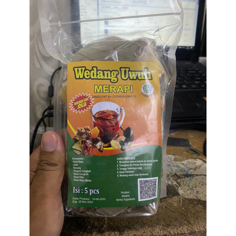 

WEDANG UWUH MERAPI IS 5 PCS