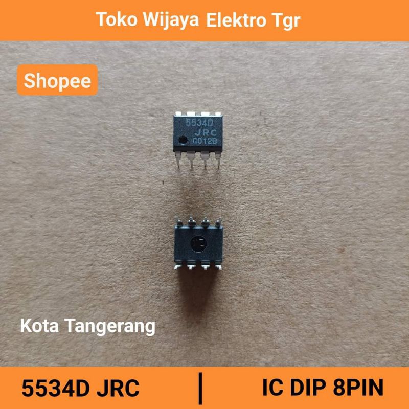 Audio Sparepart | 5534D JRC IC Dip 8 Pin