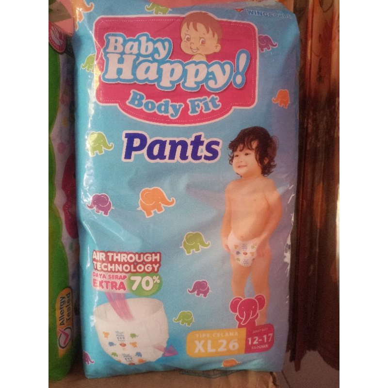 PAMPERS BABY HAPPY UK M32/L28/XL26