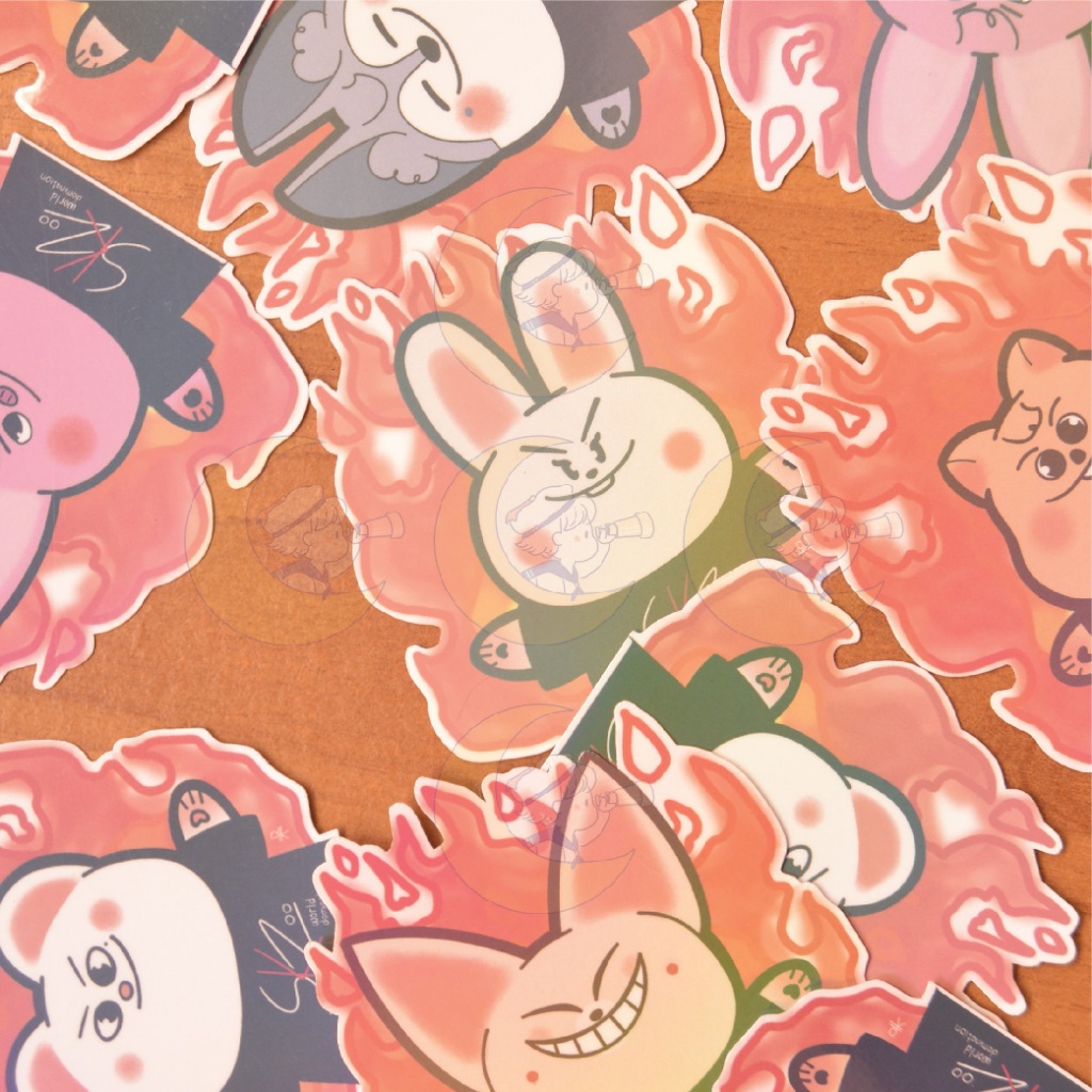 

STRAY KIDS – SKZOO WORLD DOMINATION DIECUT STICKER