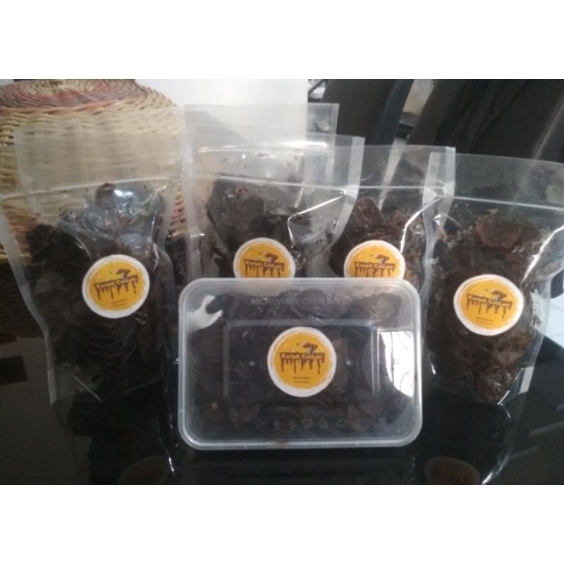 

Keripik pisang coklat lumer