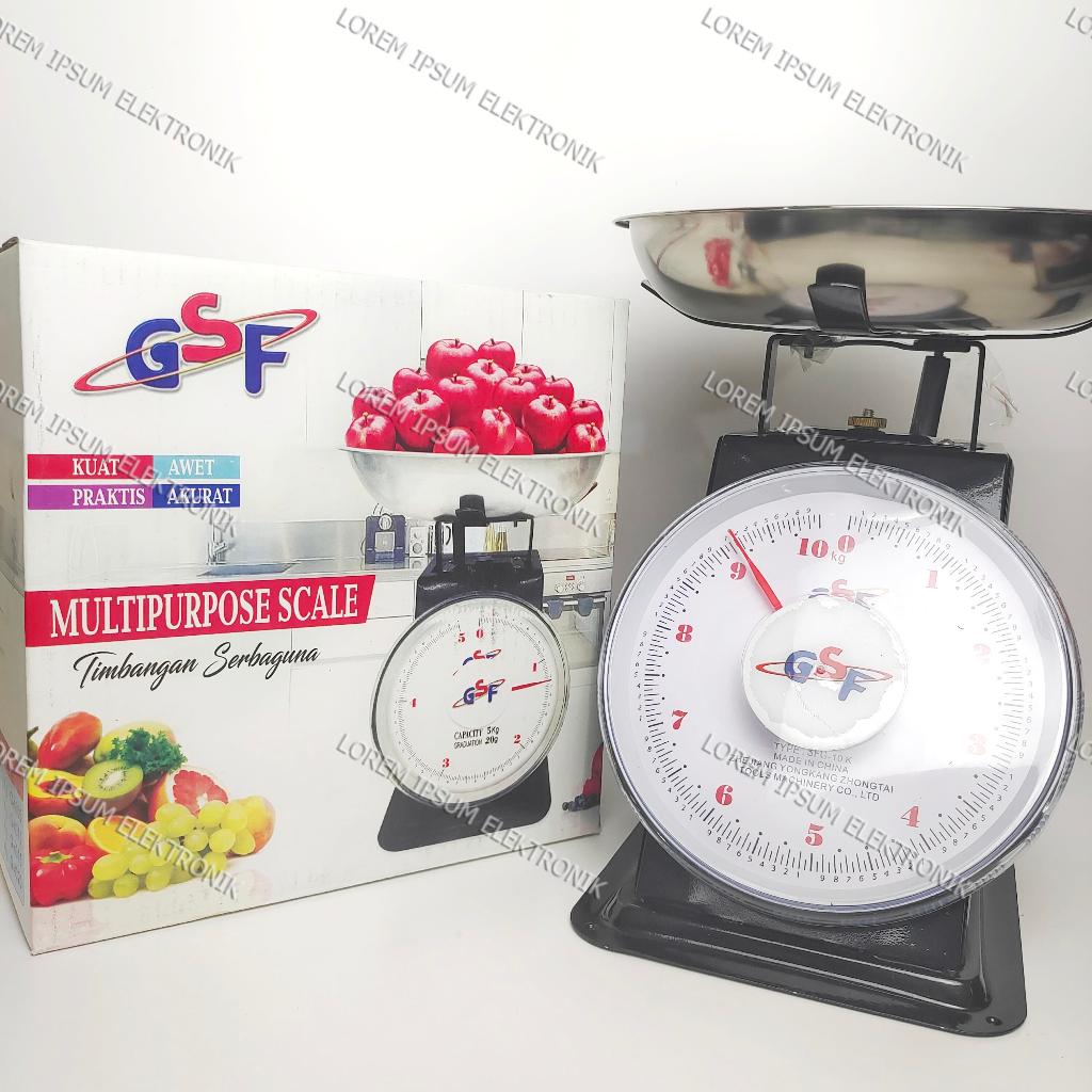 TIMBANGAN BUAH SERBAGUNA 10 KG ANALOG GSF G-4310