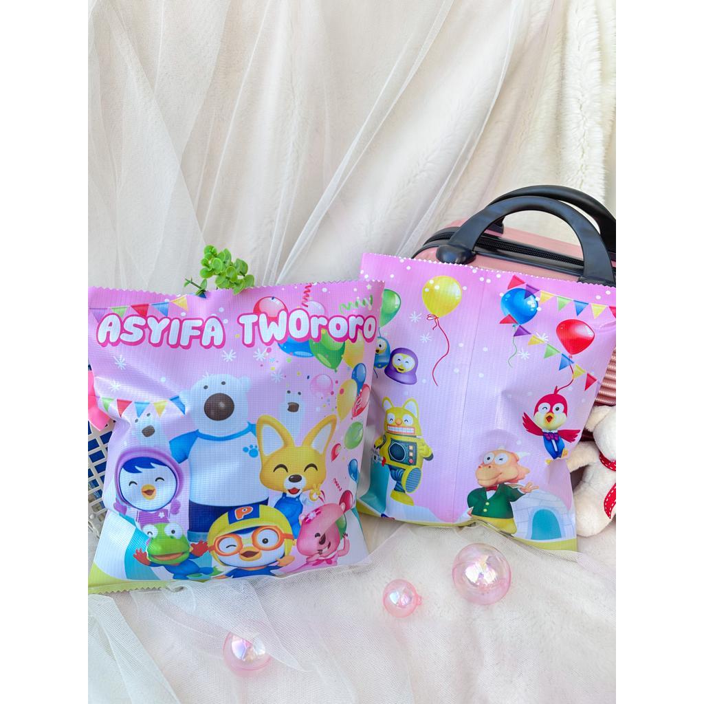 

Pororo - Pouch Snack Birthday / Kantong Souvenir Ulang Tahun