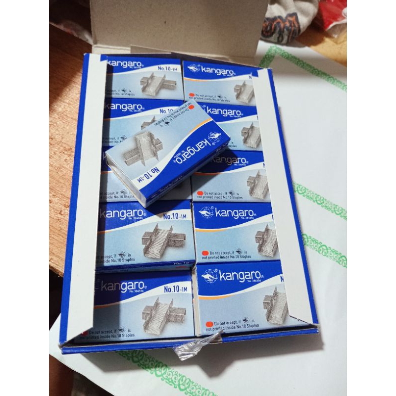 

ISI ULANG STAPLER NO 10 KANGARO