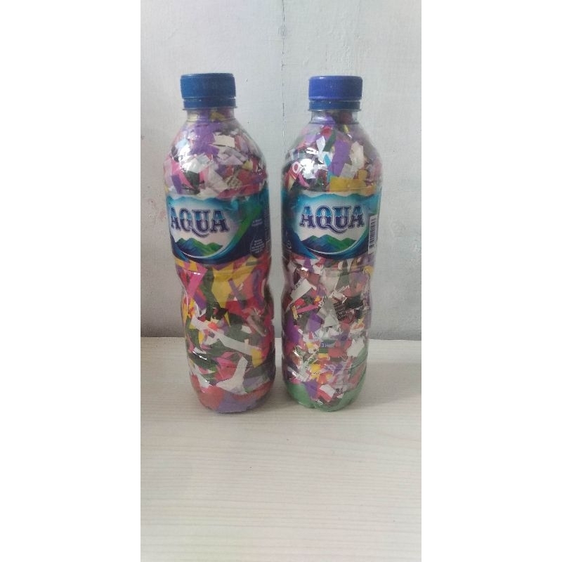 Ecobrick botol aqua 600ml