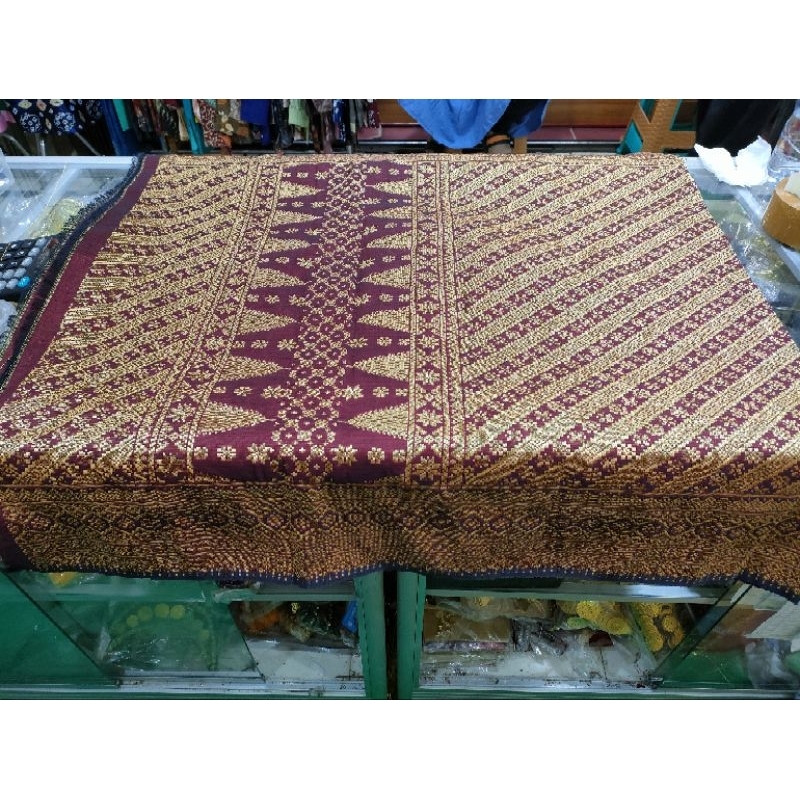 songket tenun asli palembang