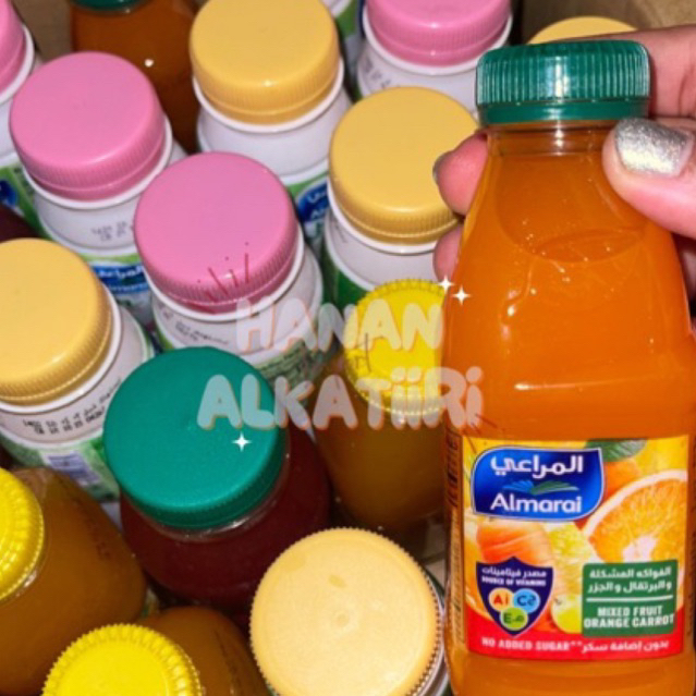 

juice nadec / almarai size 200ml