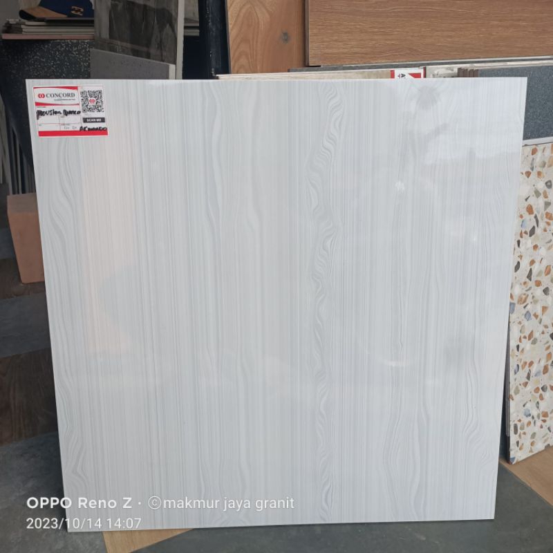 Granit Lantai 60x60 pausland Bianco