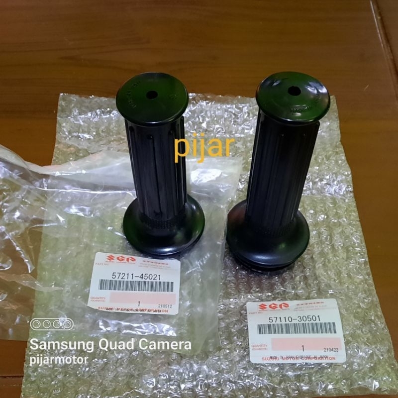 Grip Throttle Sepasang Handgrip Hanpad Suzuki TS 125 TS125