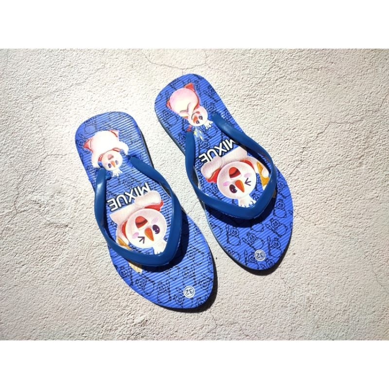 sandal jepit anak perempuan model bt21