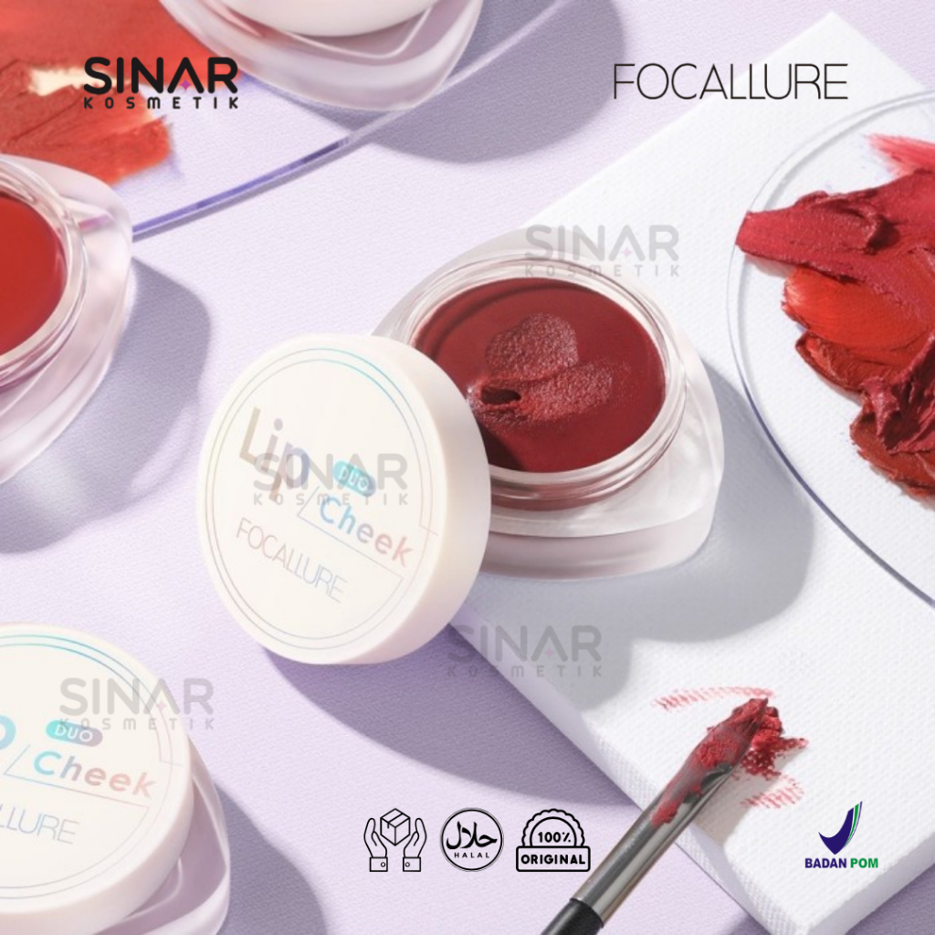 Focallure Dual-Use Lip Mud Lip Clay & Velvet-hazy Matte Cheek | Creamy Lip & Cheek Duo | FA 266