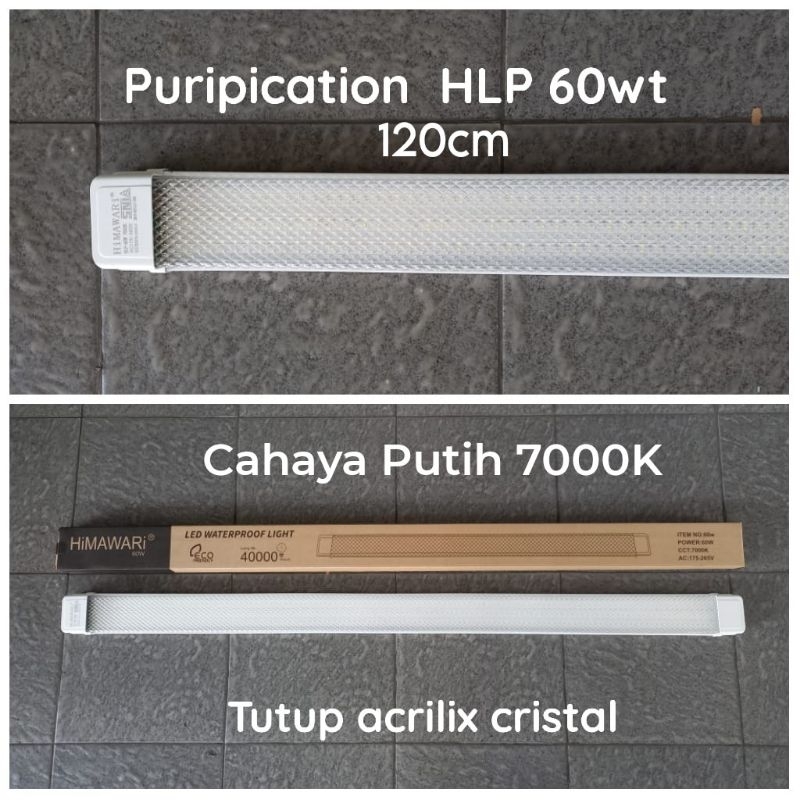 HLP 60W Himawari Lampu Led T8 Integrated 60 Watt 120cm Prismatic