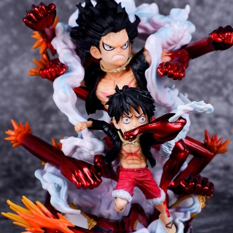 Action Figure One Piece XS Studio & Yang Studio Monkey D Luffy Gear 4 Snake man Resin