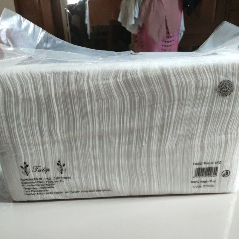 tisu wajah tulip 1000gram