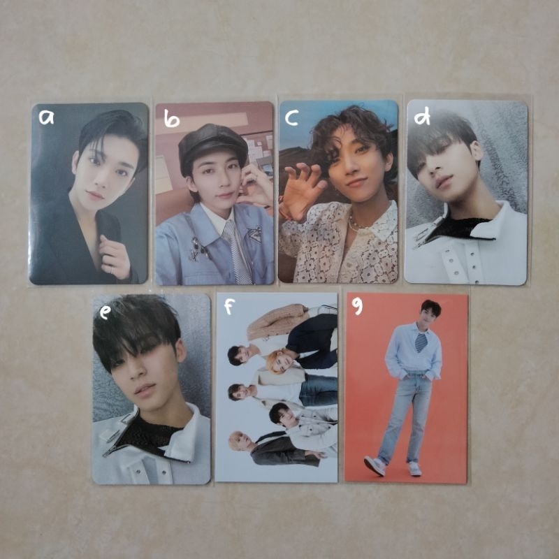 photocard joshua ray fts horanghae, joshua tc caratland, joshua your choice other side, tc vocal uni