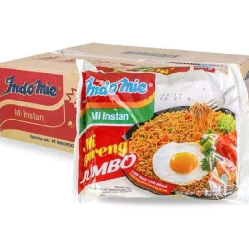 

INDOMIE GORENG JUMBO 1dus isi 24pcs