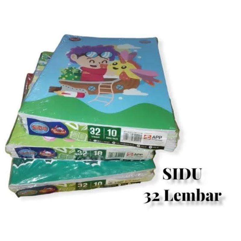 

Buku tulis Sidu 32lembar Ecer
