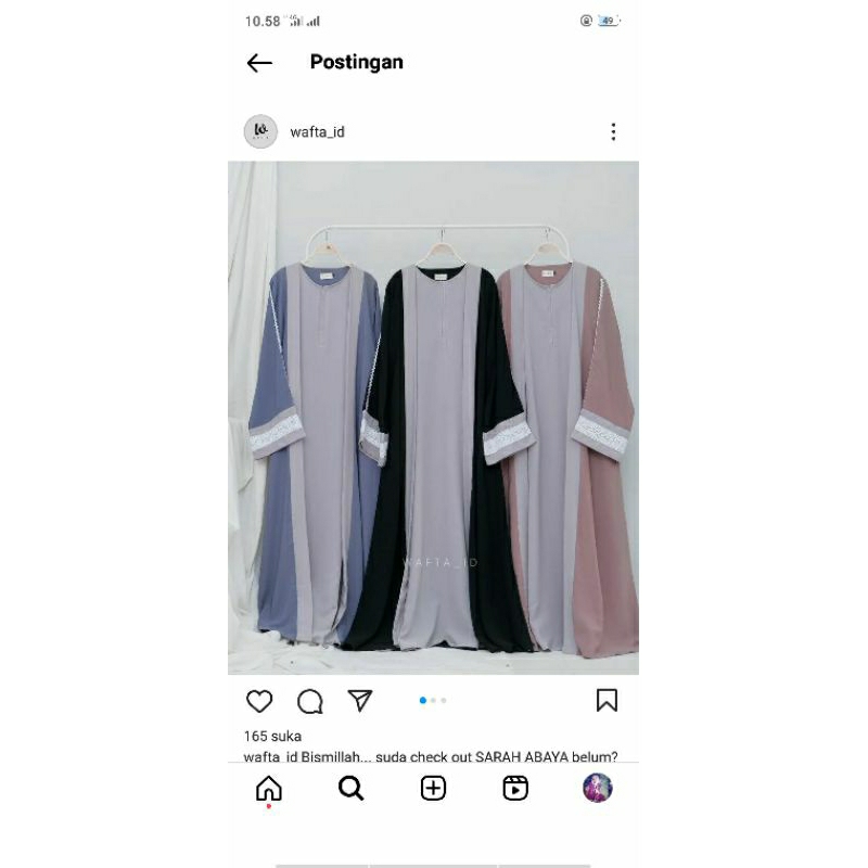 Sarah Abaya by Wafta