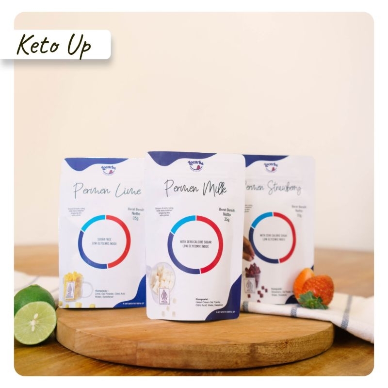 

Permen Keto Friendly/Bebas Gula/Rendah Kalori