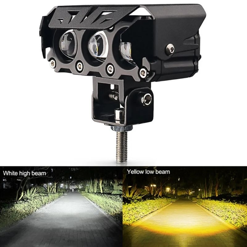 sql 3 mata mini projie hi lo beam universal lampu sorot kabut foglamp maxsimal watt 85 dc 12 - 30 vo