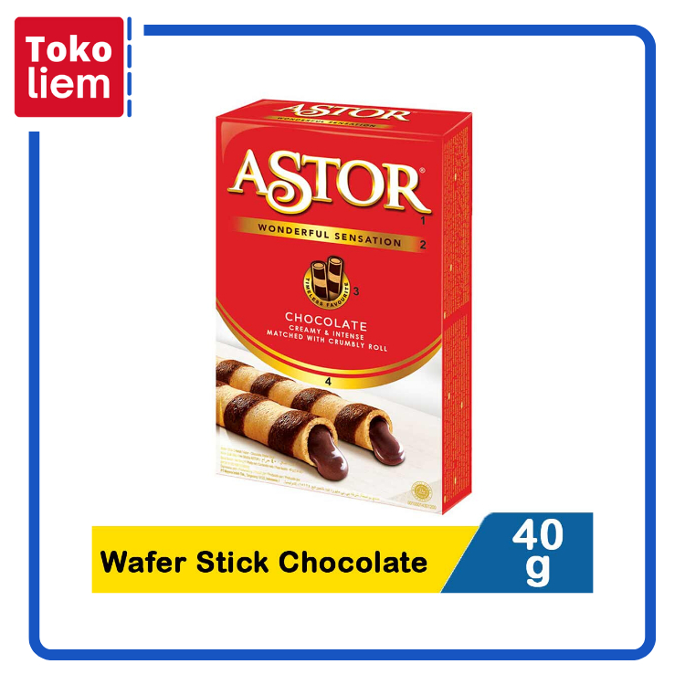 

Astor Wafer Stick Chocolate 40G