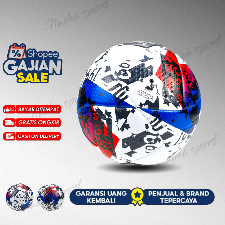 Bola sepak original adidas size 5 ori nations league bola kaki import asli