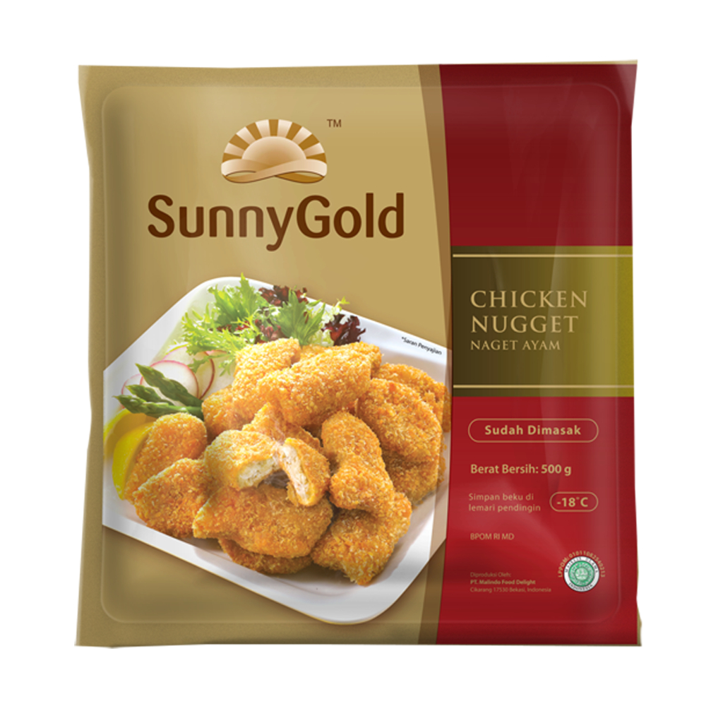 

Sunnygold Chicken Nugget 500 gram