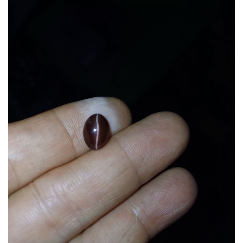 Natural black cat eye