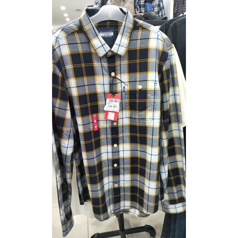 kemeja cardinal jeans motif kotak