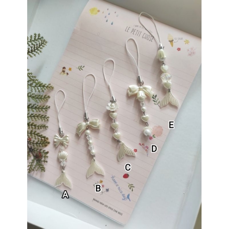 strap hp Sh01 / strap hp lucu / strap hp mermaid / strap hp gemes / gantungan tali hp / gantungan ta