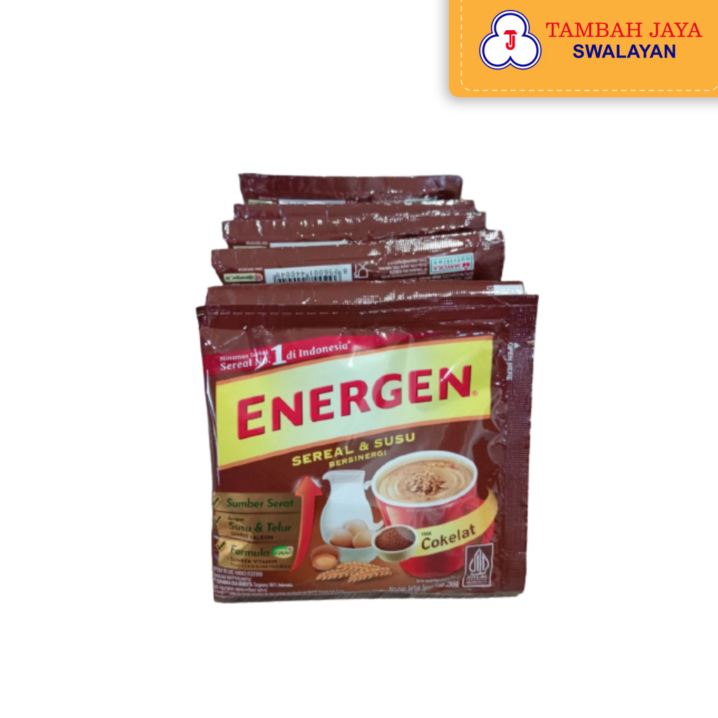 

Energen Sereal Coklat Renceng isi 10 Scht