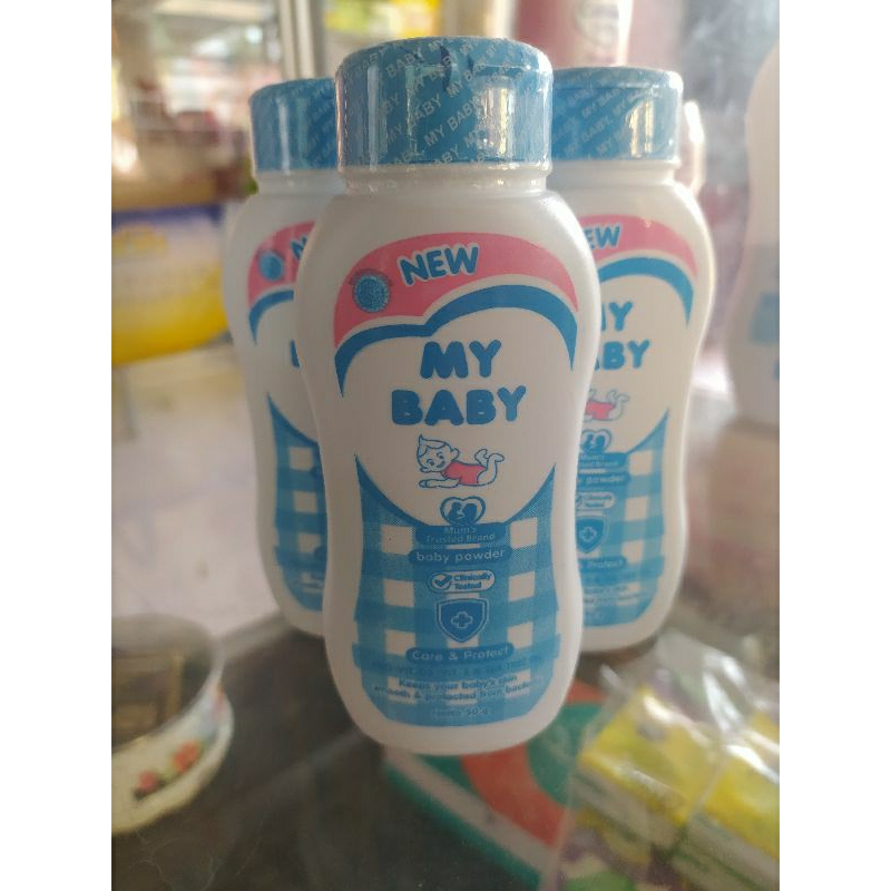 MY BABY..BEDAK ANAK MY BABY 50GR..KEMASAN EKONOMIS