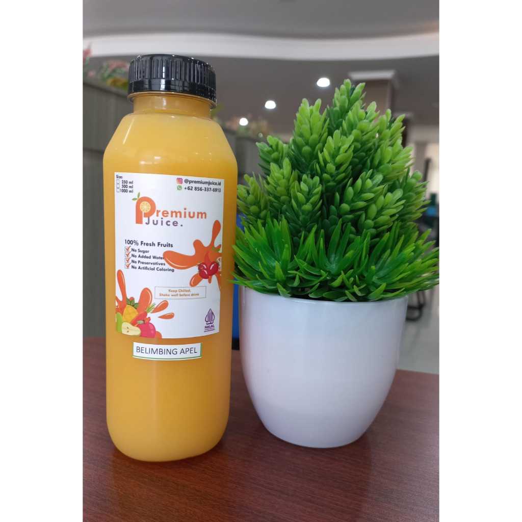 

Pure Belimbing Mix Fruits Series - Cold Pressed Juice -Murni100%