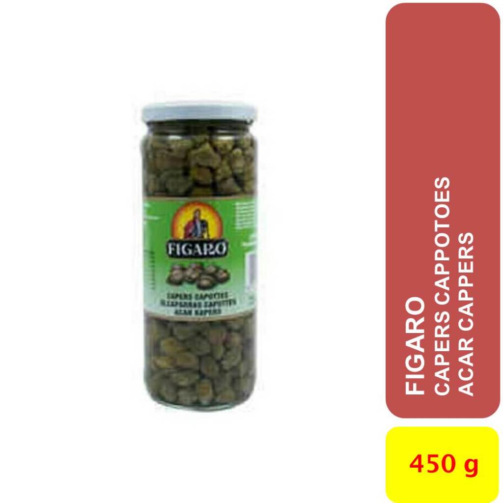 

Cappers Cappotoes Acar Cappotoes kemasan Botol 450 ml merk FIGARO