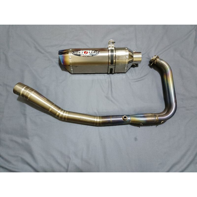 knalpot Nassert beet Evo 2 Japan Fullsistem all new ninja 2018-2023 original