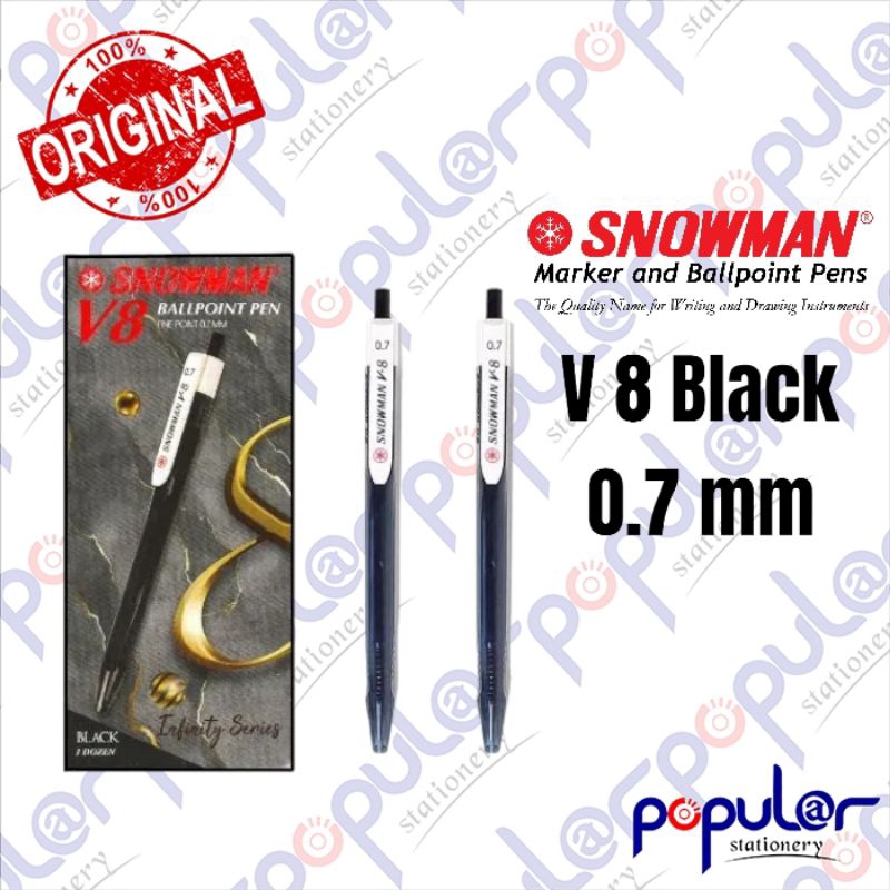 

Bolpoint Snowman V8 0.7mm