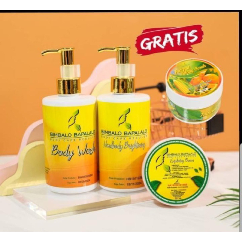 Bimbalo Bapalalo Reguler free 1 Lulur Bimbalo