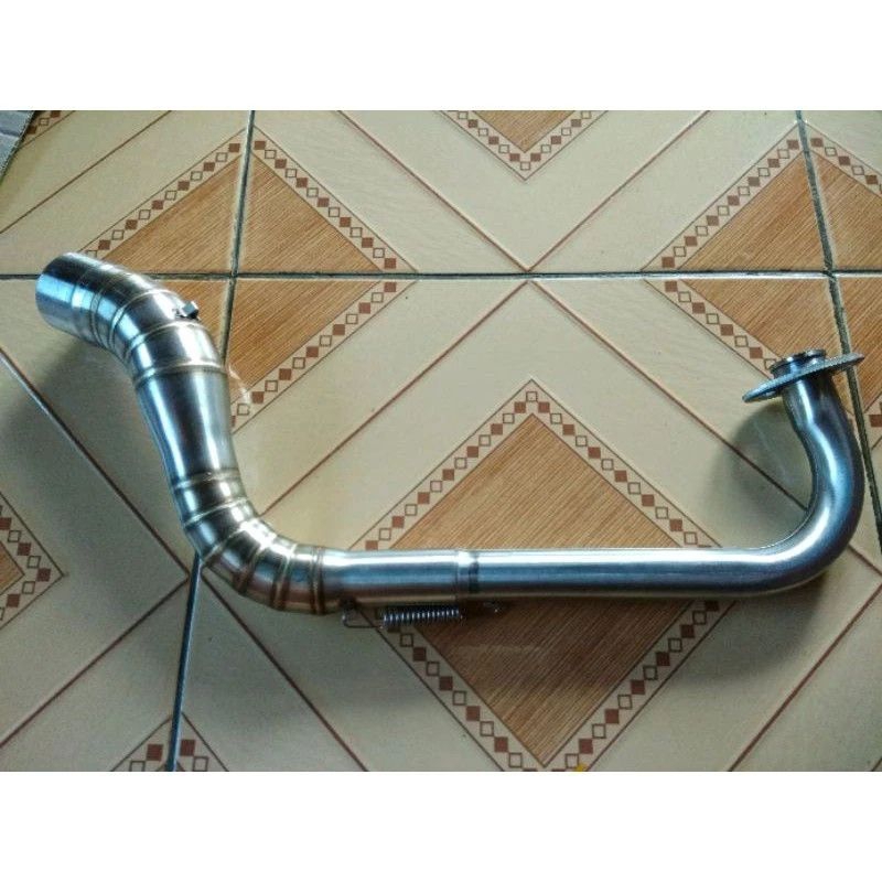pipa leher knalpot beat kolong inlet 50
