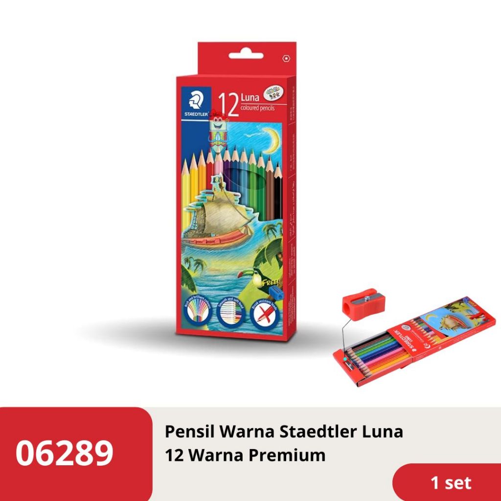 

Pensil Warna Staedtler Luna 12 Warna