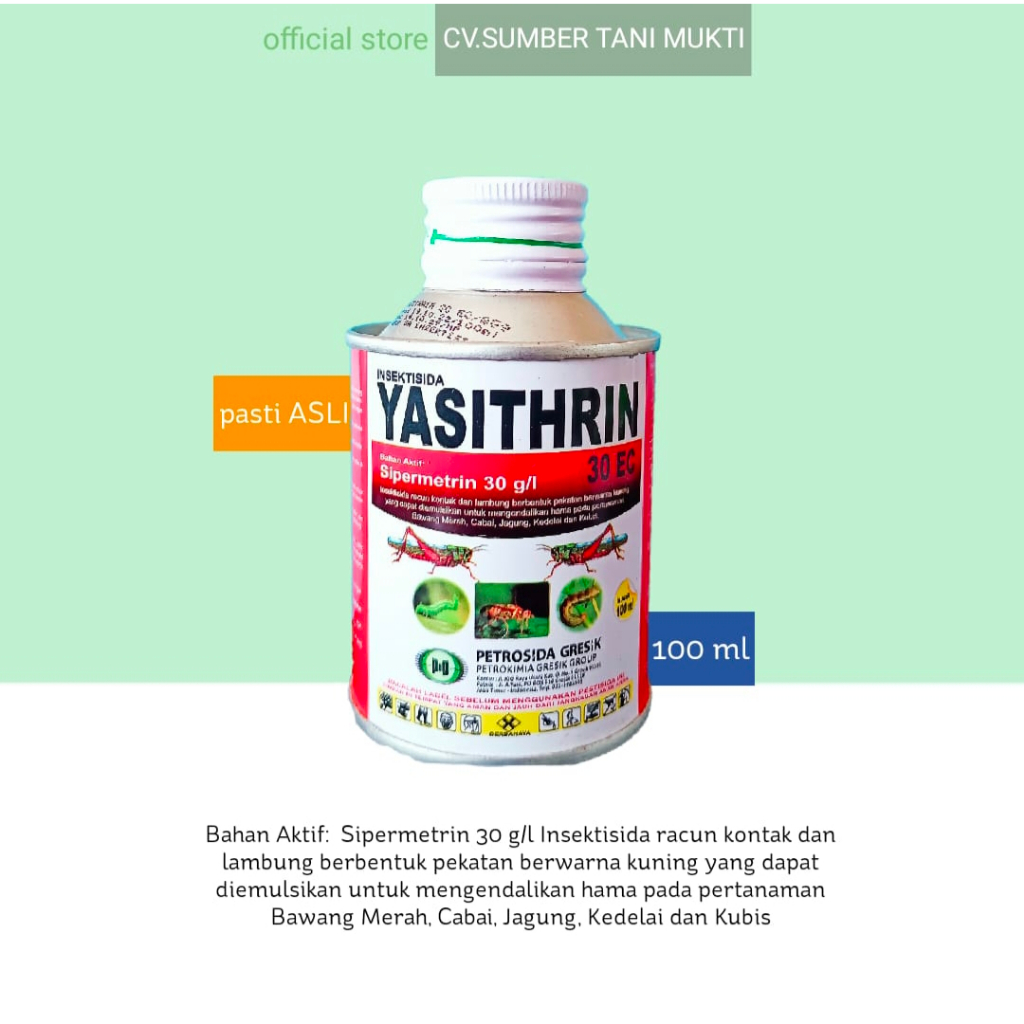 insektisida Yasithrin 30EC 100ml
