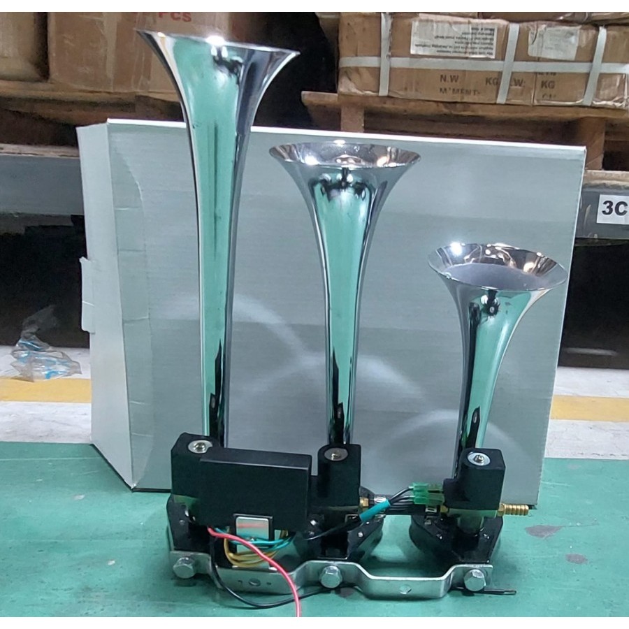 KLAKSON ANGIN TELOLET 3 CORONG 24 VOLT