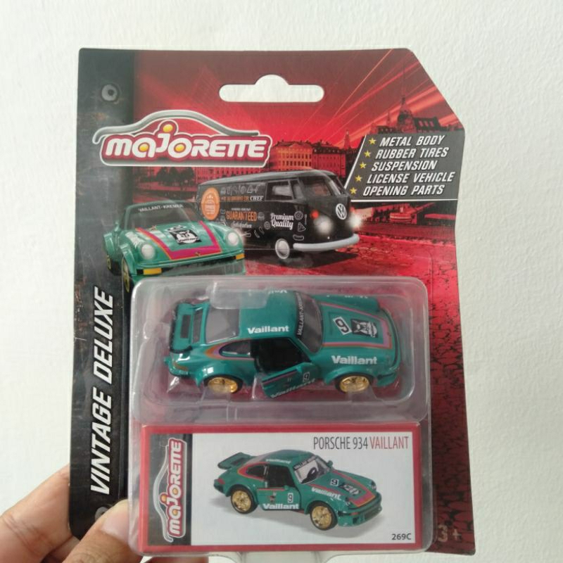 majorette porsche 934 vaillant vintage deluxe