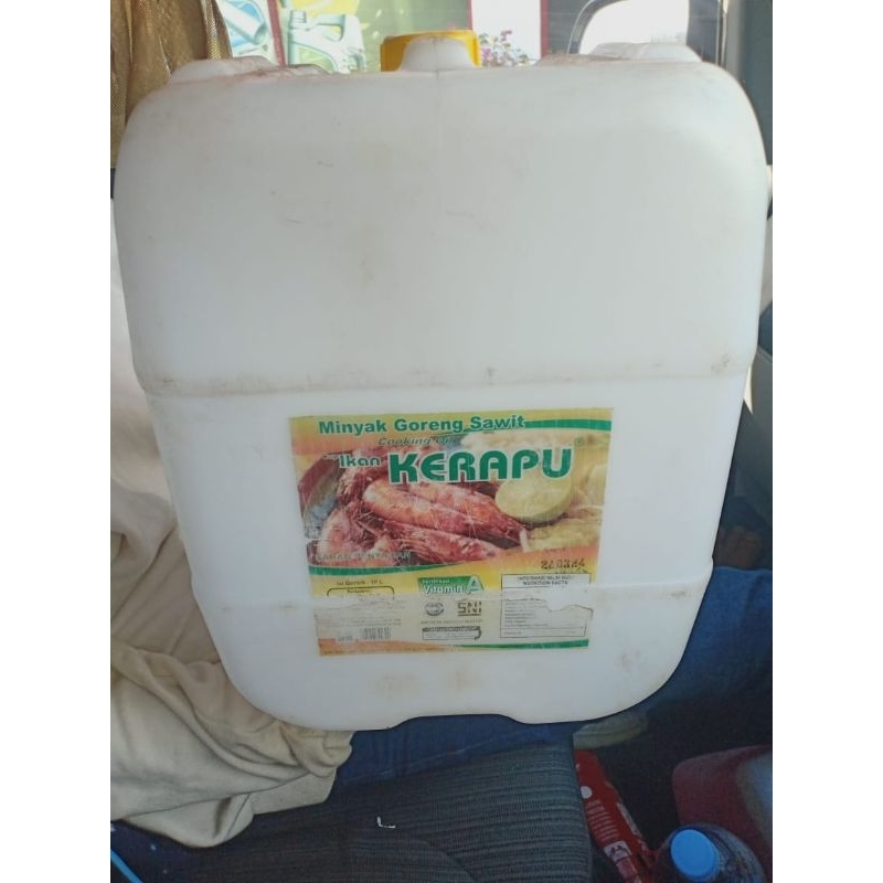 jerigen / jergen / cergen Bekas 1 x pakai uk 18 liter